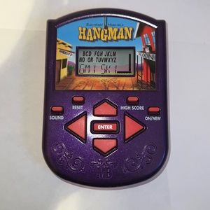 HANGMAN - HANDHELD ELECTRONIC WORD GAME